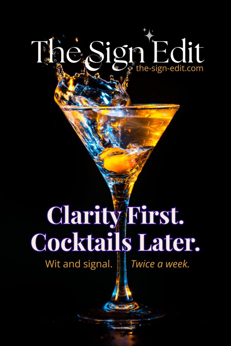 Visit The Sign Edit and discover astrology for grown ups